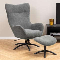 Grauer Sessel