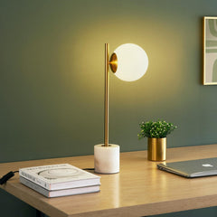 Goldene Lampe