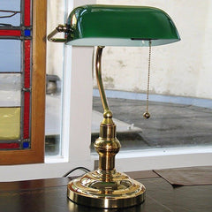 Messinglampe