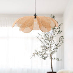 Rattan-Leuchte