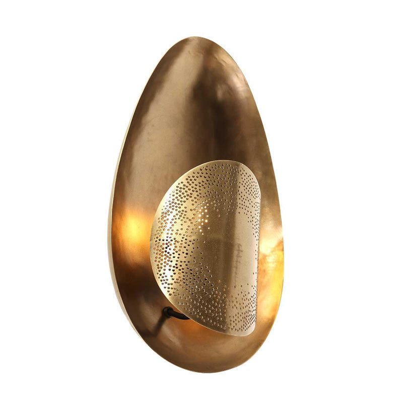 Wandleuchte Messing Bronze