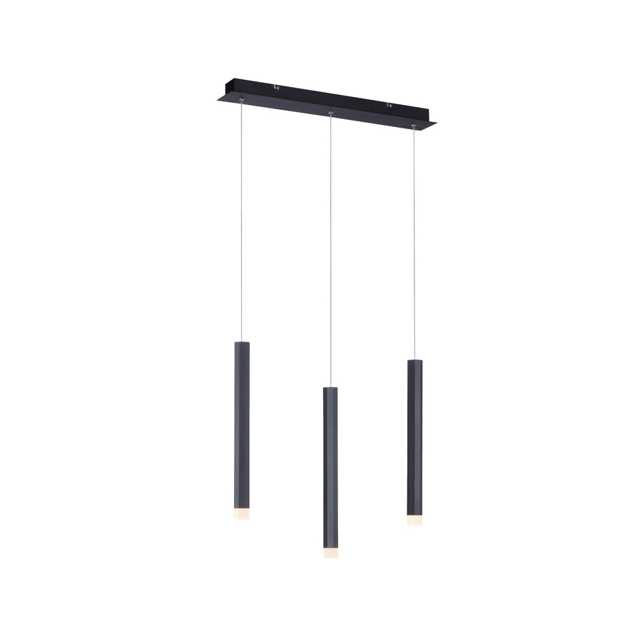 Suspension Bruno noire, H 55 cm