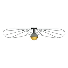 Applique / Plafonnier ESKOLA 110 noir