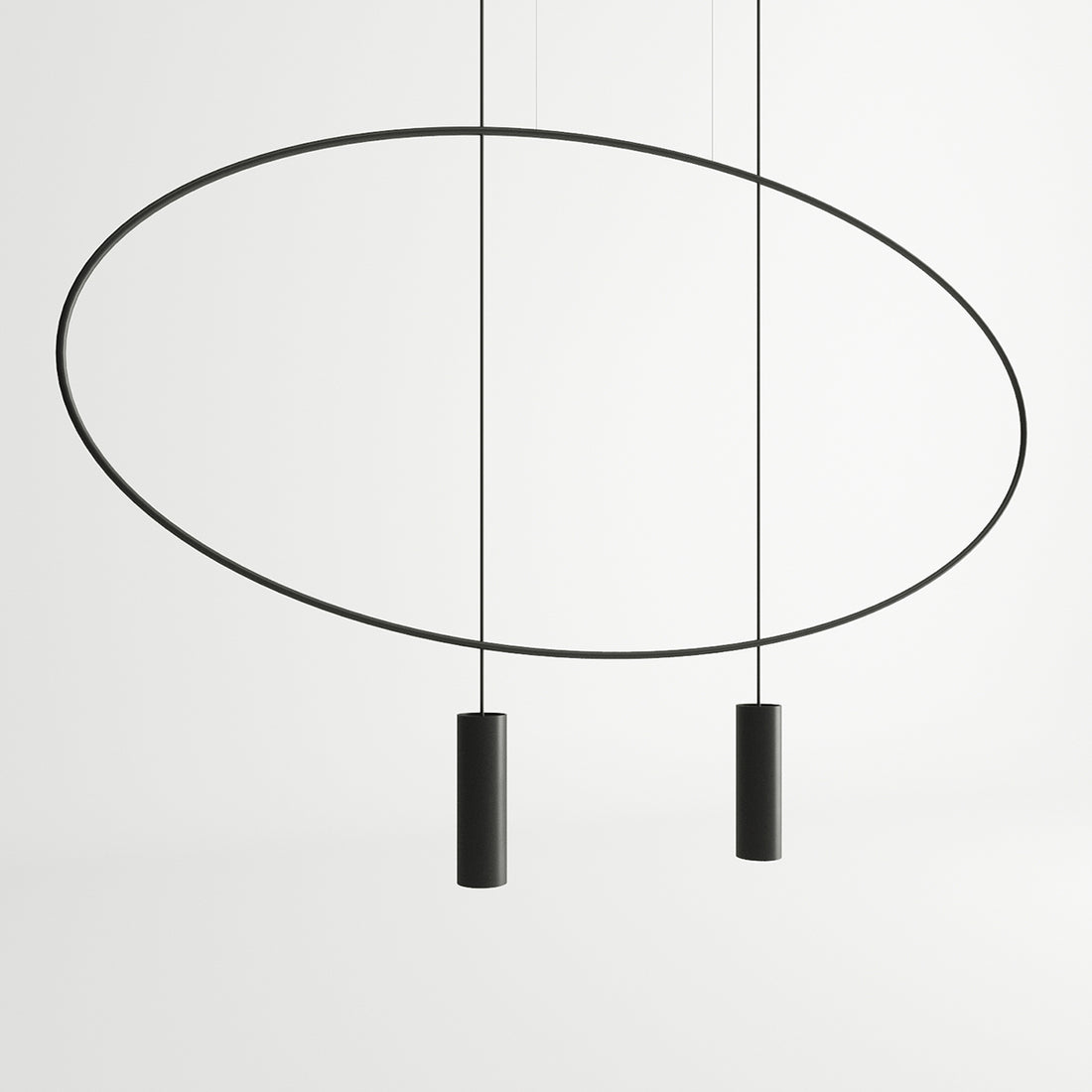 Lampe suspendue HOLAR 2 noir