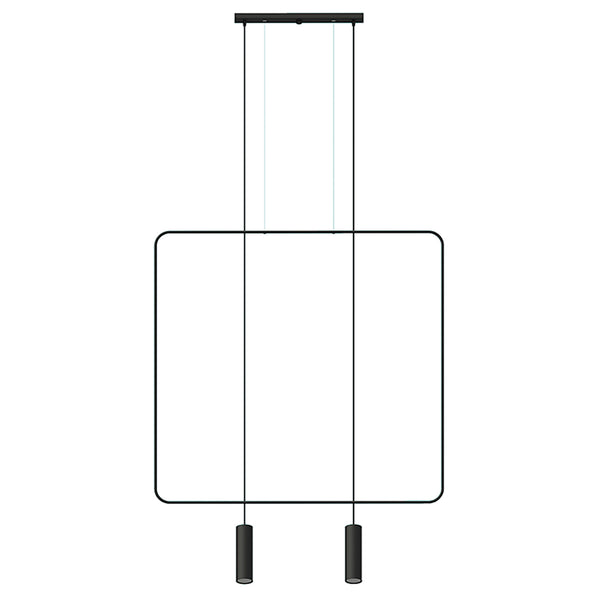 Lampe suspendue RANA 2 noir