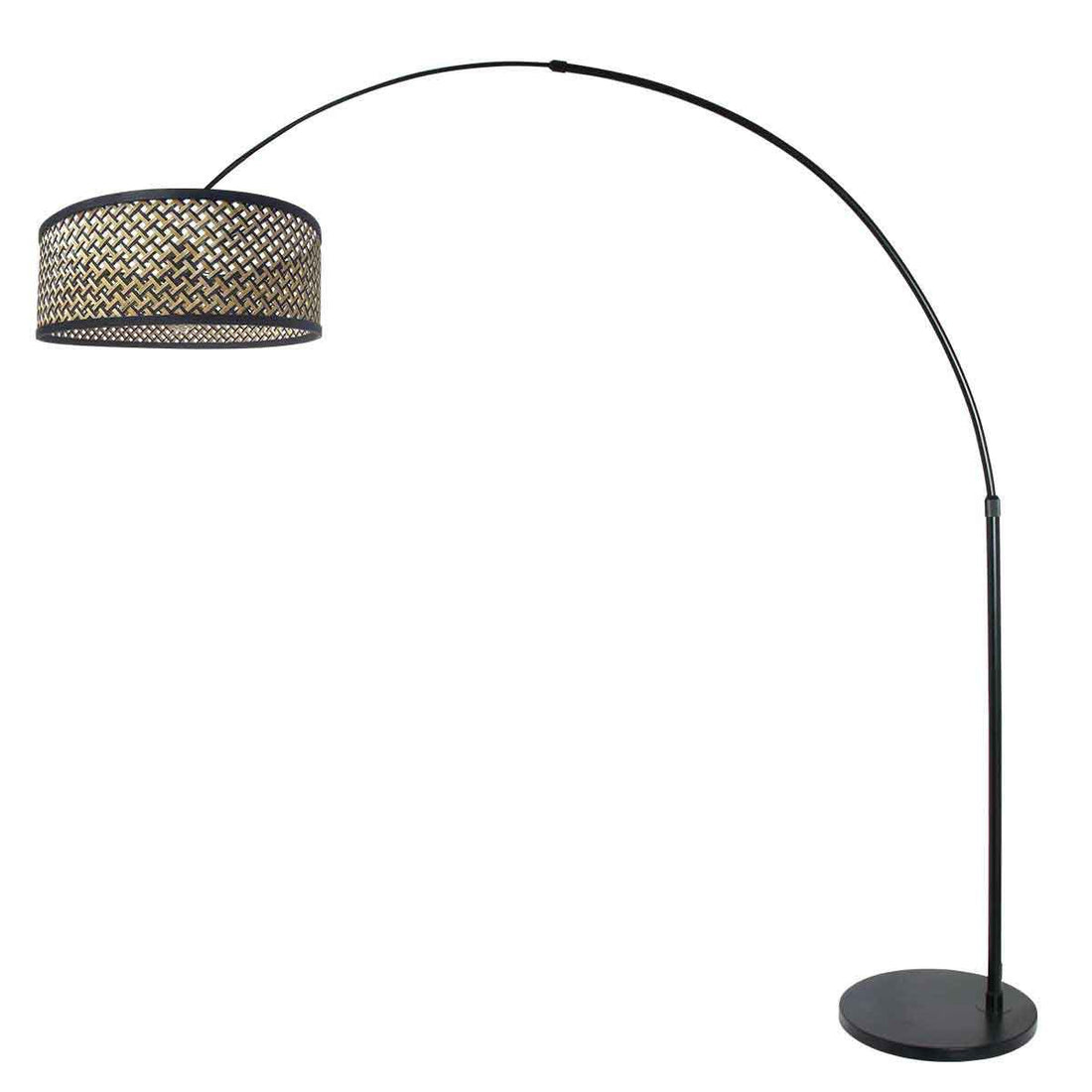 Stehleuchte Sparkled Light schwarz