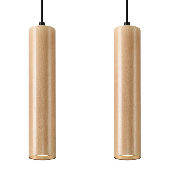Hängeleuchte LINO 2 Holz