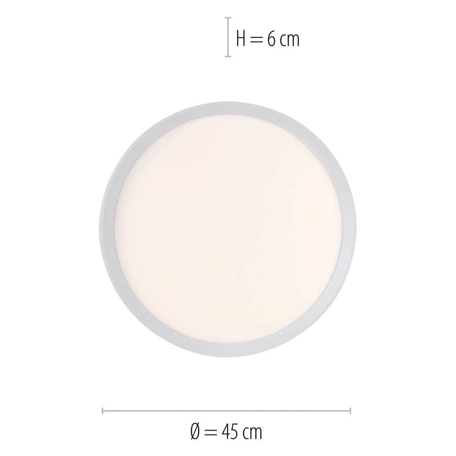Plafonnier Galactica blanc