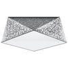 Deckenleuchte HEXA 35 silber