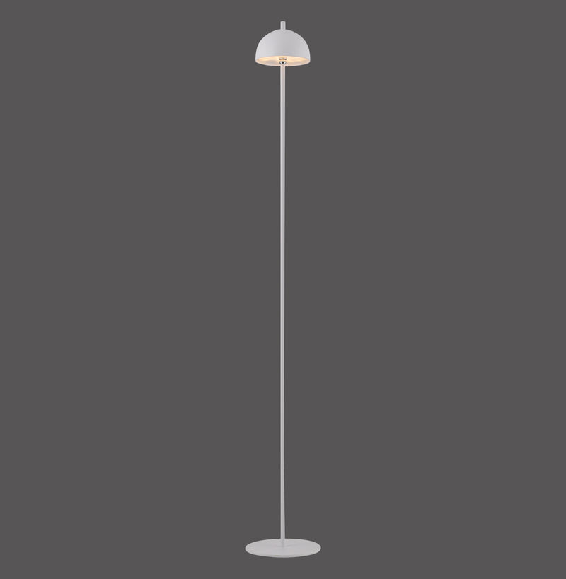 Lampadaire Bellis blanc