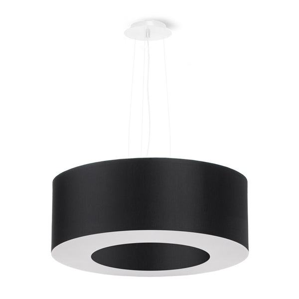 SATURNO 50 Kronleuchter schwarz