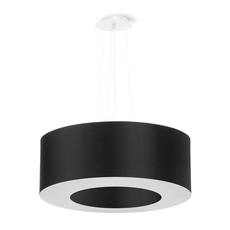 SATURNO 50 Kronleuchter schwarz