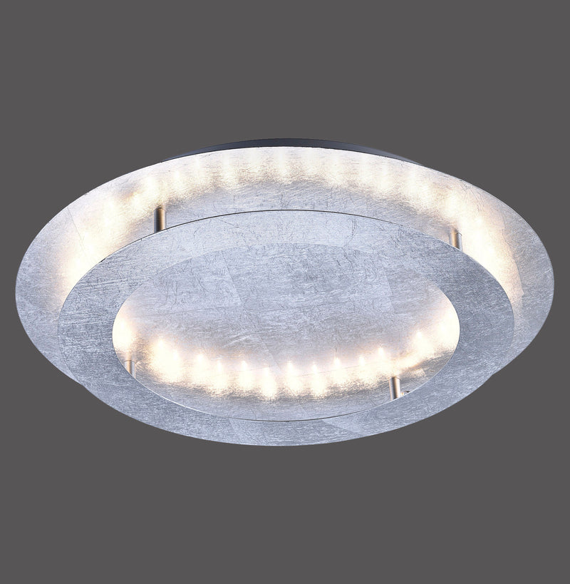 Plafonnier LED | Nevis Argenté L 50 cm