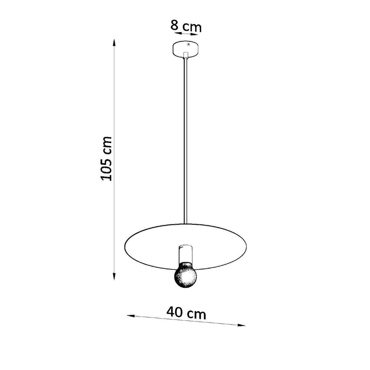 Lampe suspendue FLAVIO