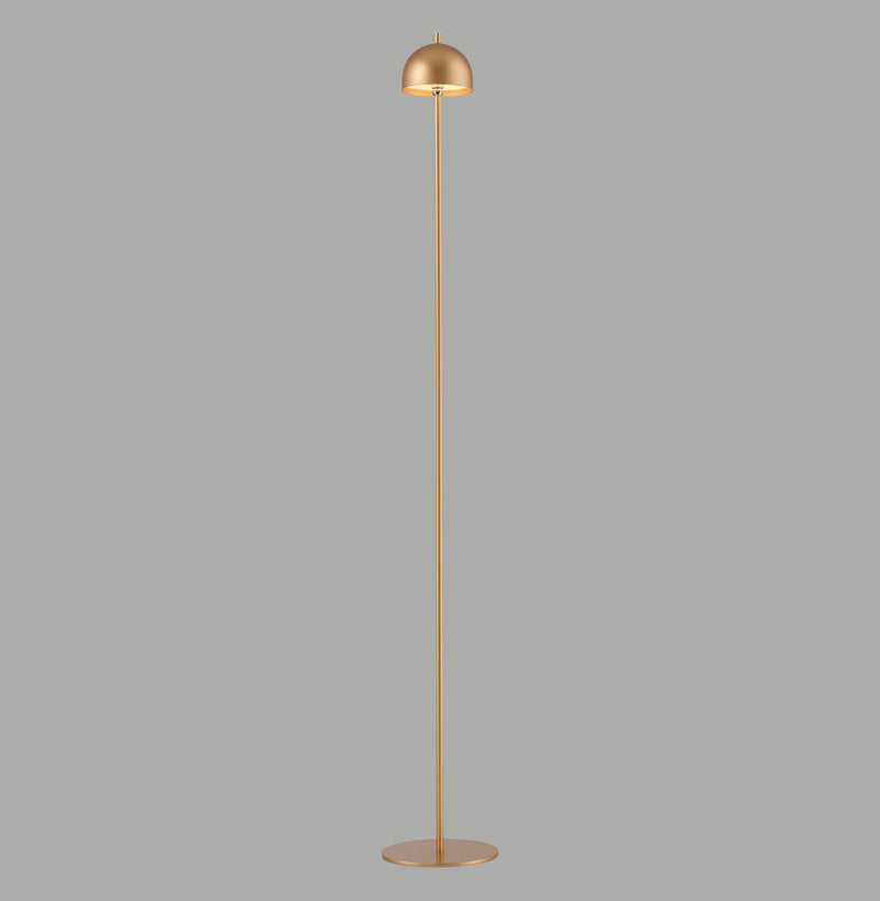 Lampadaire Bellis doré