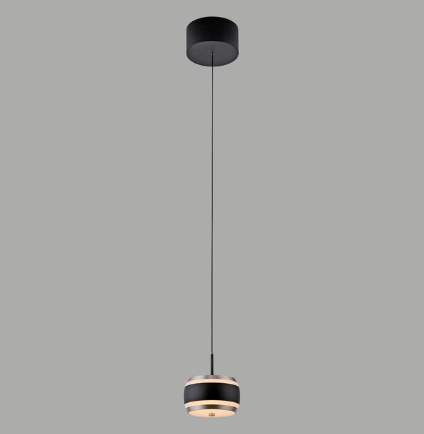 Suspension luminaire | Falling Rings Noire