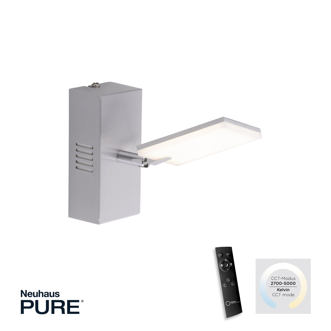 Applique murale | Pure-Mira Aluminium