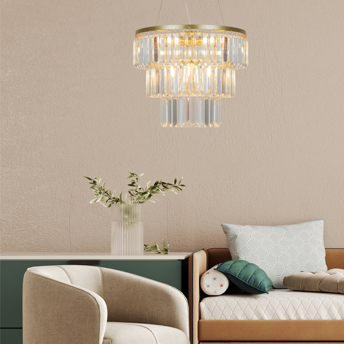 Suspension luminaire | Tifanny Dorée