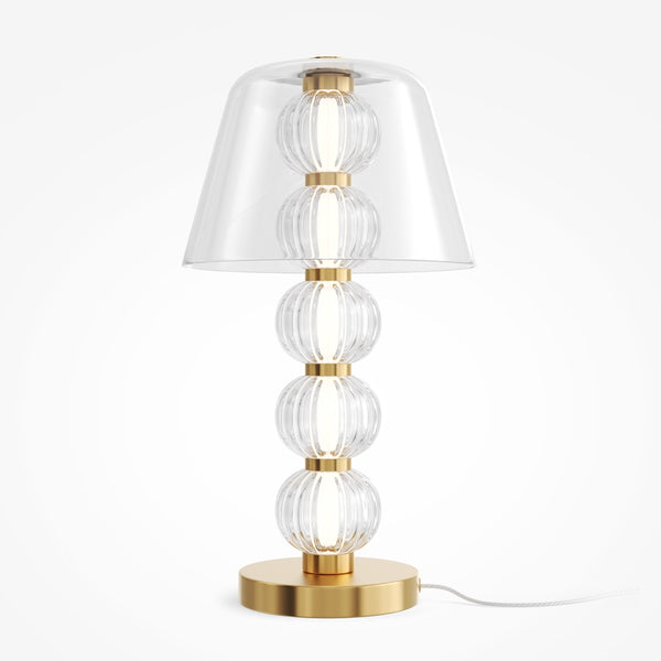 Amulet Nachttischlampe gold