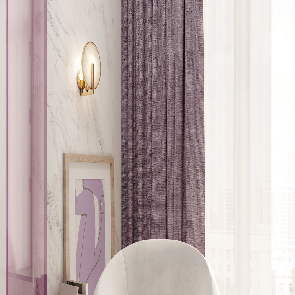 Marmo Wandleuchte gold