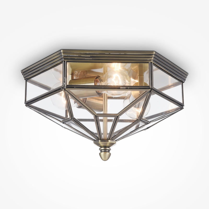 Zeil Deckenleuchte Bronze