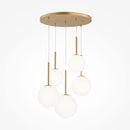 Basic form Pendelleuchte goldfarben