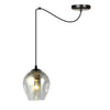 Suspension Level noire, verre graphite