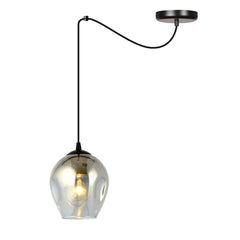 Suspension Level noire, verre graphite