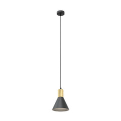 Hängeleuchte Rosa 1-flammig schwarz