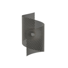 Wandleuchte Spirale schwarz