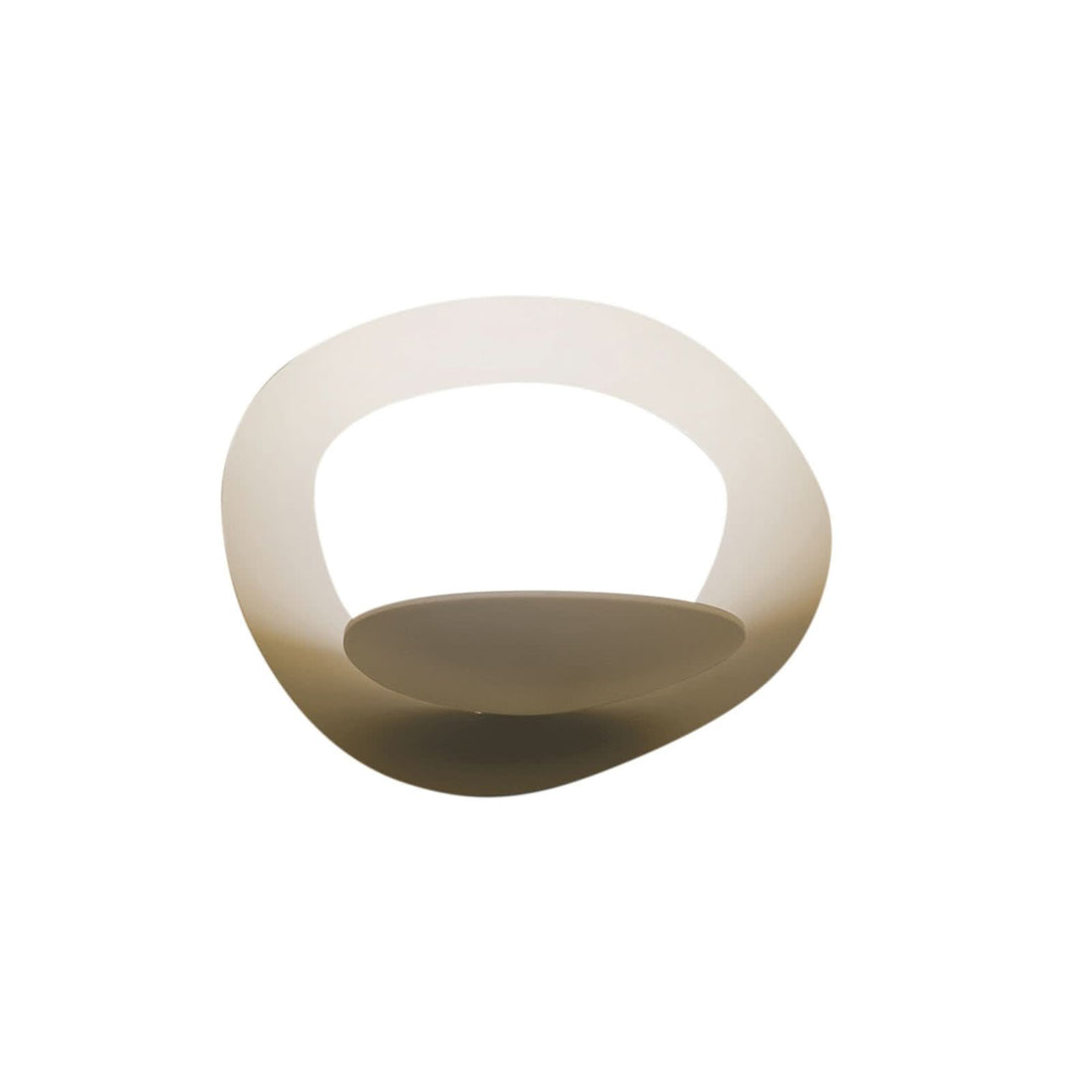 Applique murale LED Pirce Micro en aluminium, doré, hauteur 14,8 cm