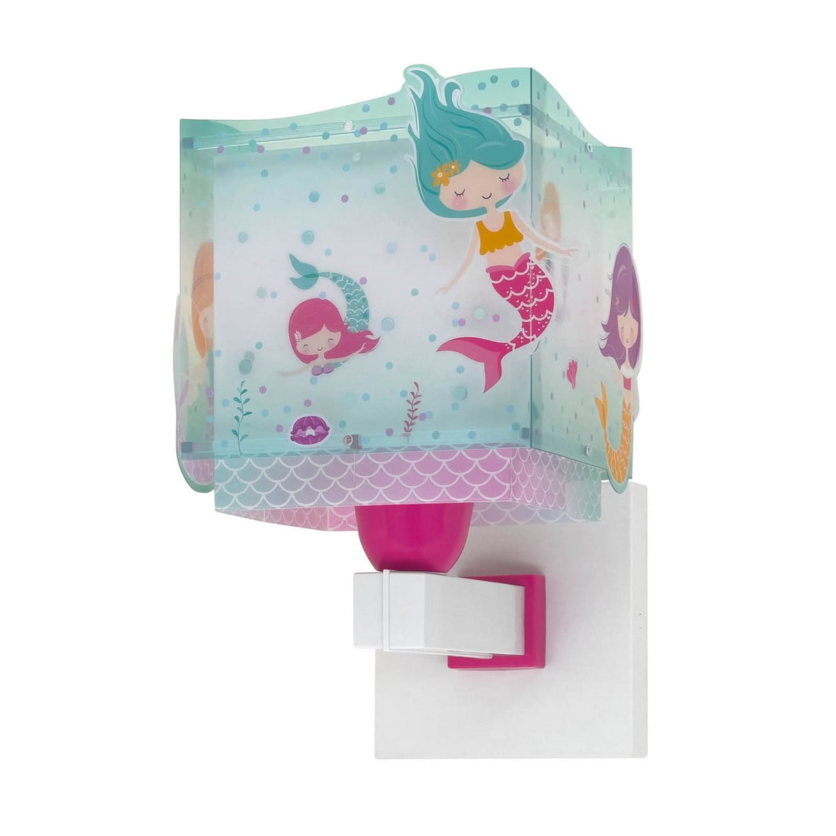 Applique murale Mermaids, hauteur 24,5 cm