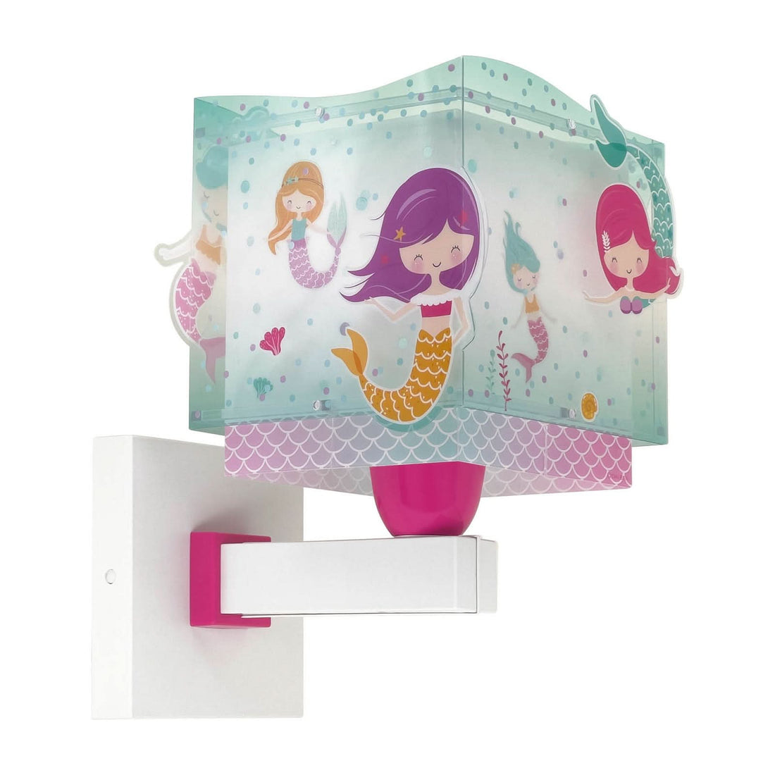 Applique murale Mermaids, hauteur 24,5 cm