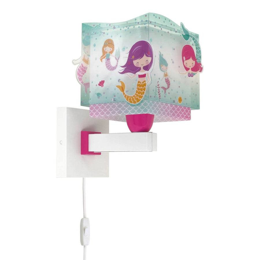Applique murale Mermaids, hauteur 24,5 cm
