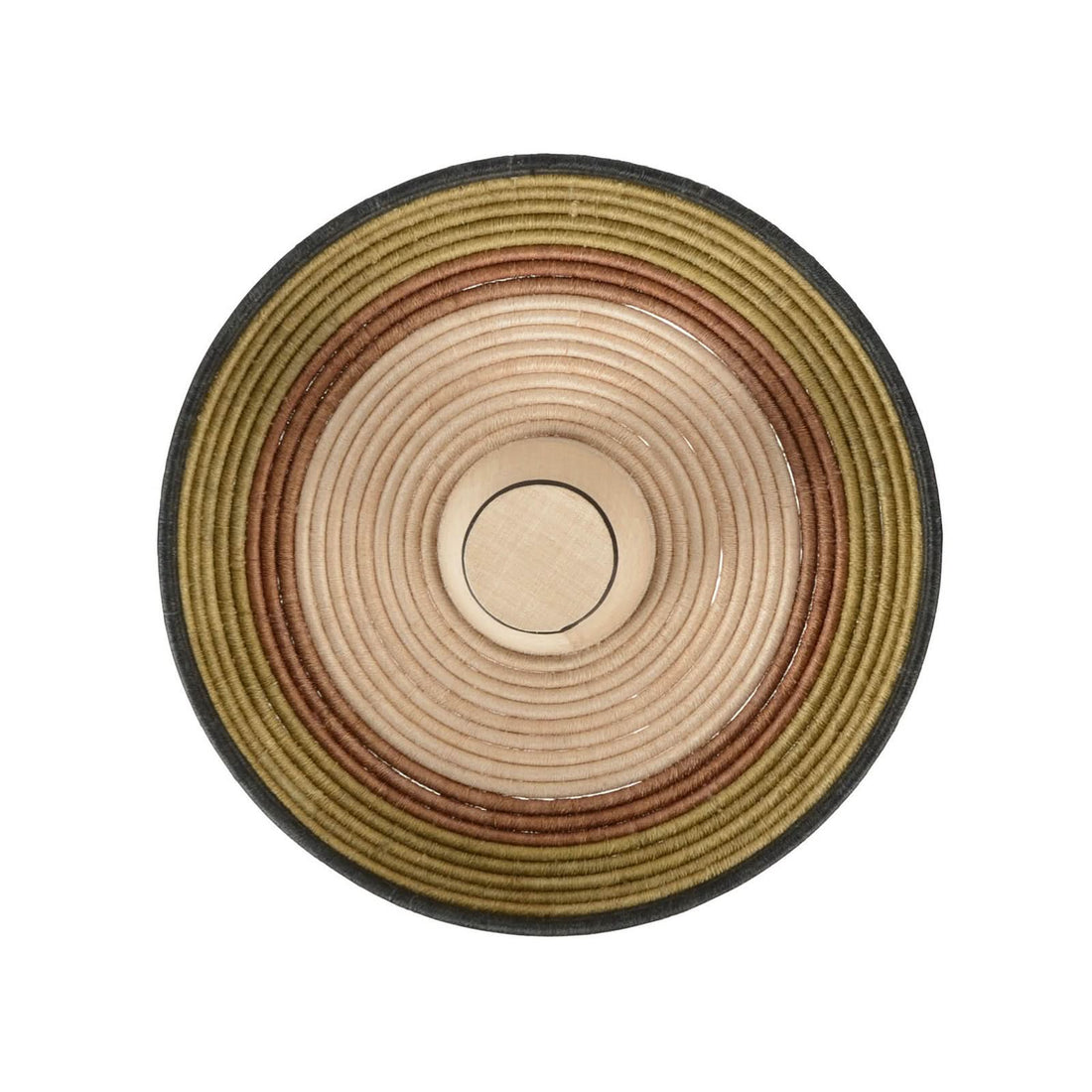 Applique murale Grass M, vert et beige, Ø 60 cm