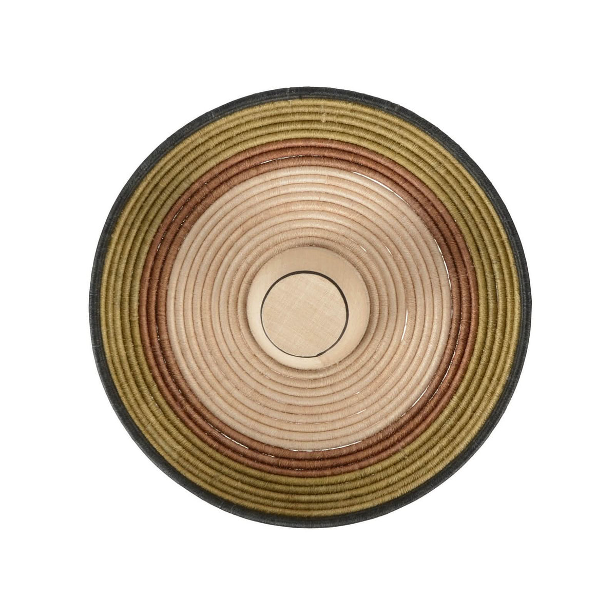 Applique murale Grass M, vert et beige, Ø 60 cm