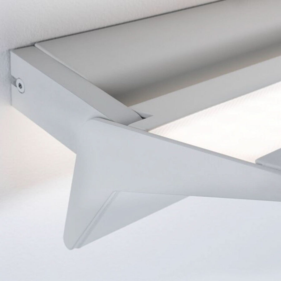 Applique murale LED Stine 3-Step-dim en aluminium, blanc, hauteur 17,1 cm