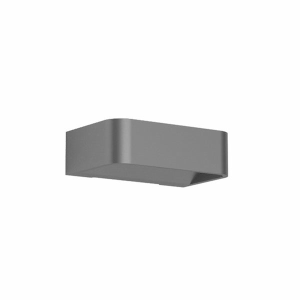 Applique murale LED Frame W1 3 en aluminium, graphite, hauteur 4,8 cm
