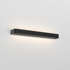 Applique murale LED Frame W3 3 en aluminium, noir mat, hauteur 4,8 cm