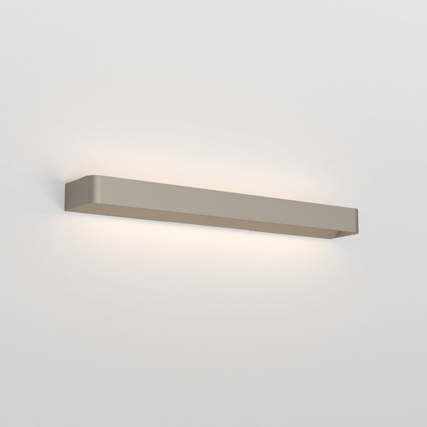 Applique murale LED Frame W3 3 en aluminium, bronze, hauteur 4,8 cm