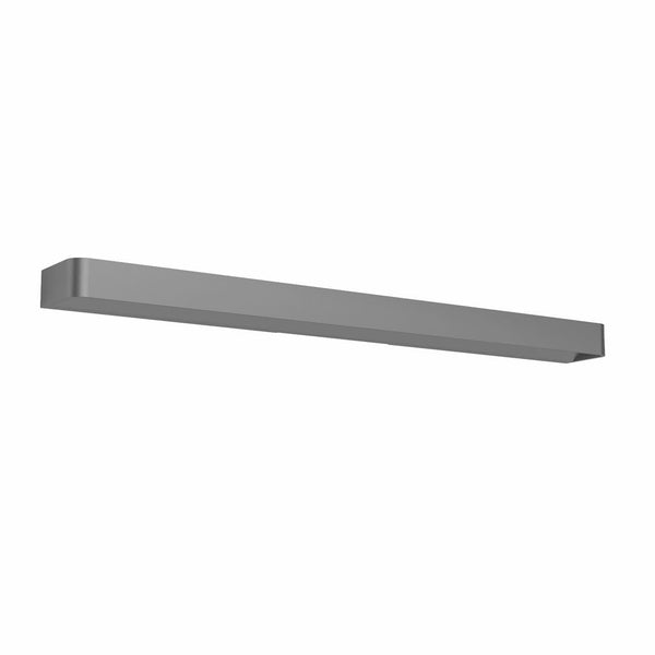 Applique murale LED Frame W4 3 en aluminium, graphite, hauteur 4,8 cm