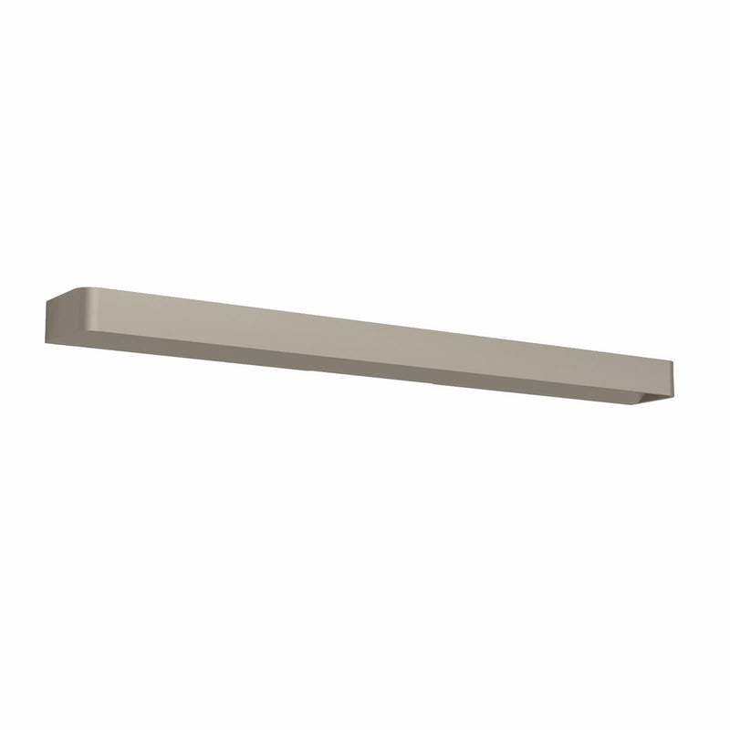 Applique murale LED Frame W4 3 en aluminium, bronze, hauteur 4,8 cm