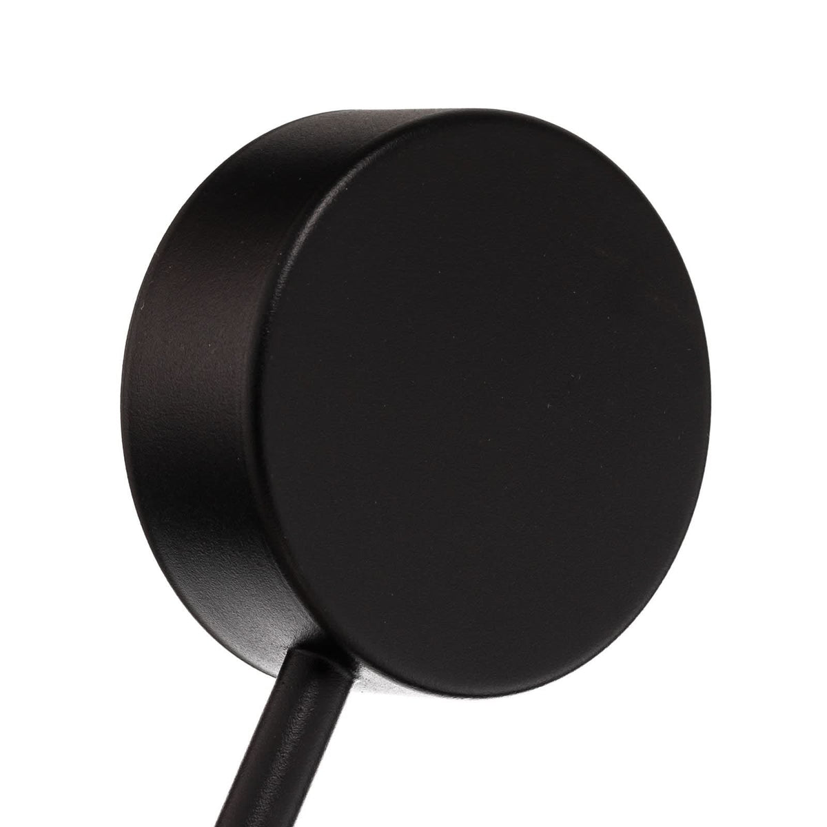 Applique murale Orbit I 40 en acier, noir, hauteur 8 cm