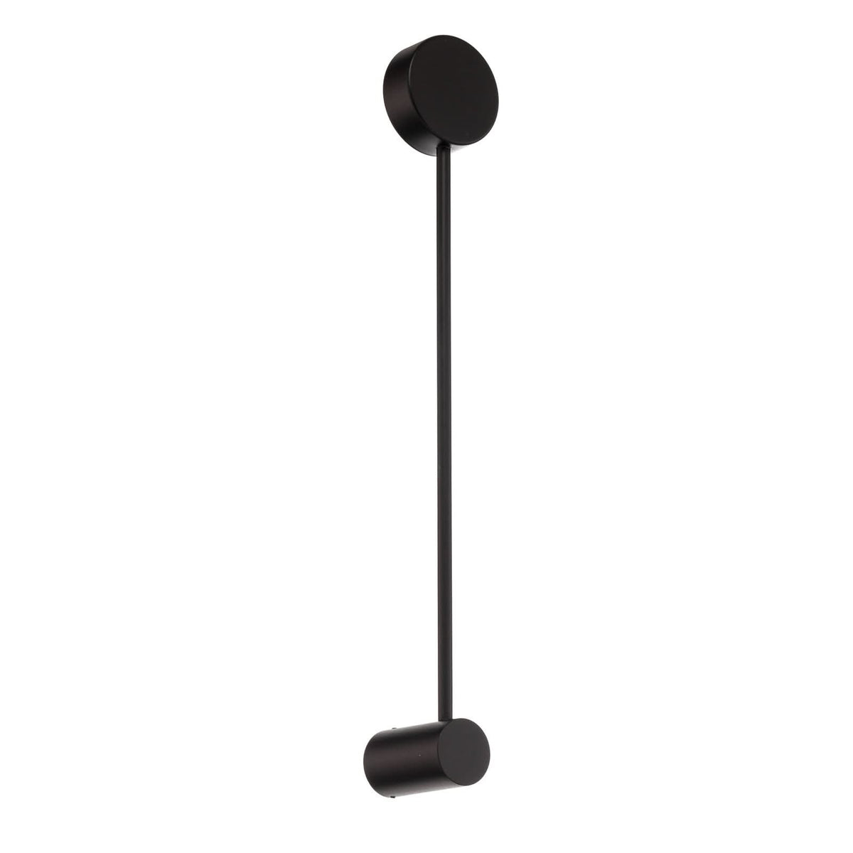 Applique murale Orbit I 40 en acier, noir, hauteur 8 cm