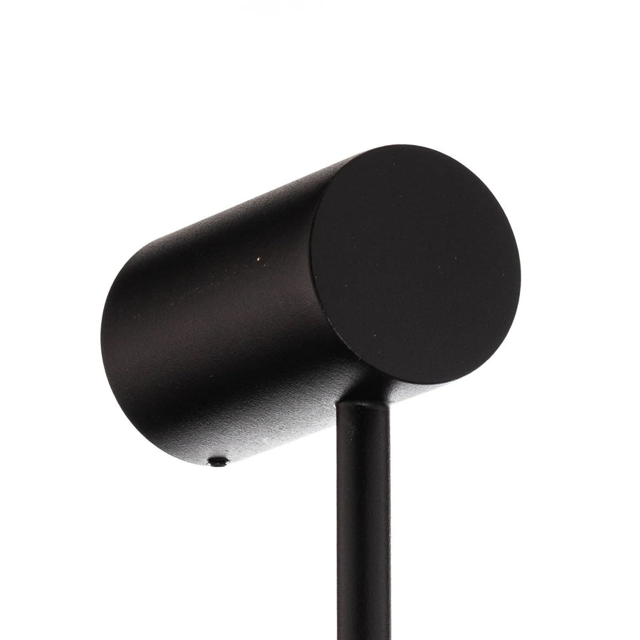 Applique murale Orbit I 40 en acier, noir, hauteur 8 cm