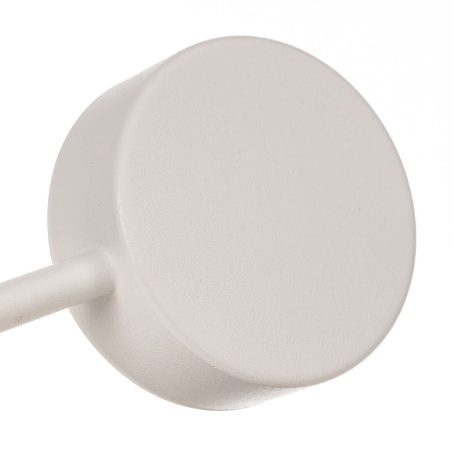 Applique murale Orbit II 20/40 en acier, blanc, 2 lumières, hauteur 32,5 cm