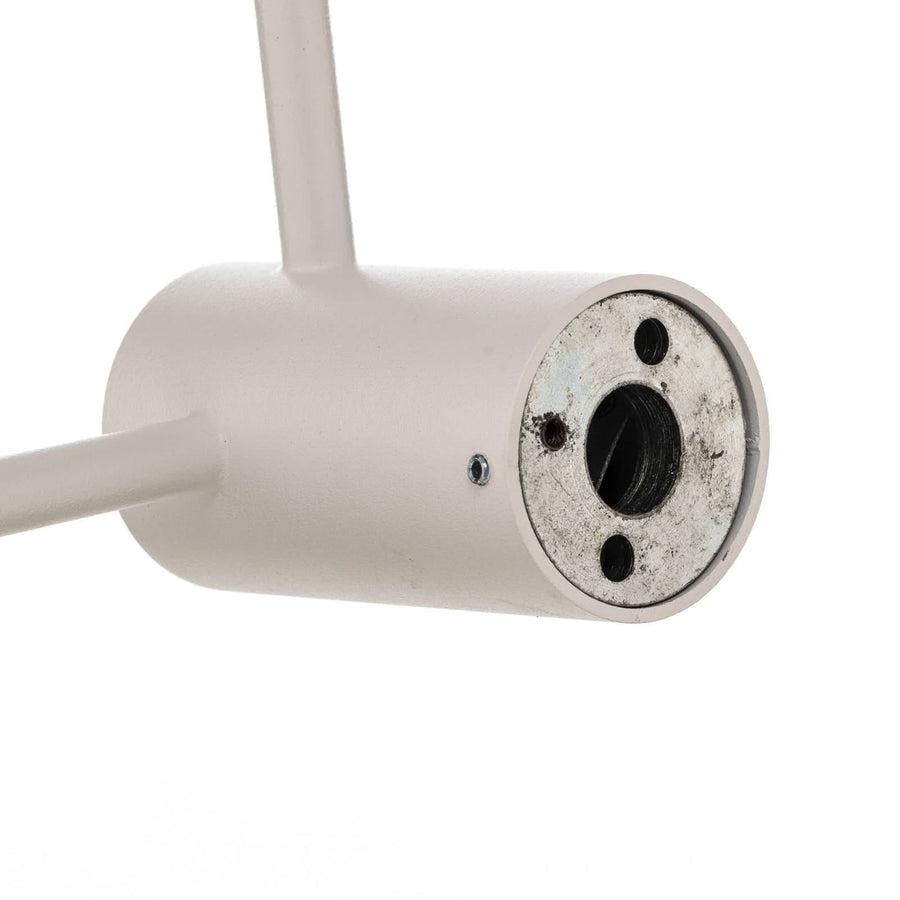 Applique murale Orbit II 20/40 en acier, blanc, 2 lumières, hauteur 32,5 cm