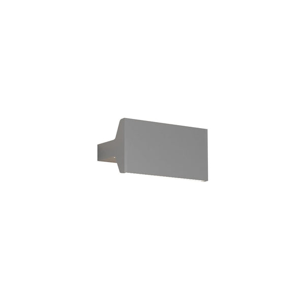 Applique murale LED Ipe W1 en aluminium, graphite, hauteur 9,5 cm, 3000 K