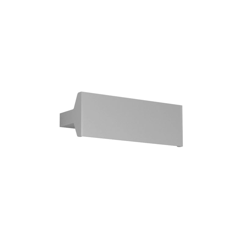 Applique murale LED Ipe W2 en aluminium, argent, hauteur 9,5 cm, 3000 K