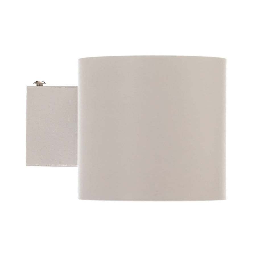 Applique murale Soft en aluminium, blanc, hauteur 6 cm, 3000 K, 11 W